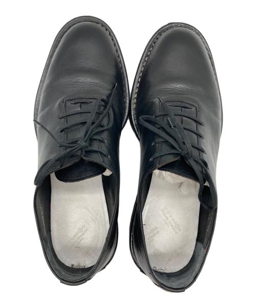 Maison Margiela（メゾンマルジェラ）Maison Margiela (メゾンマルジェラ) レザーシューズ ブラック サイズ:42の古着・服飾アイテム