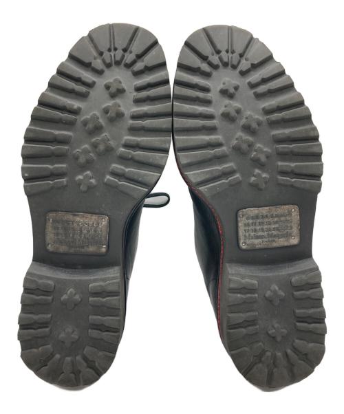 Maison Margiela（メゾンマルジェラ）Maison Margiela (メゾンマルジェラ) レザーシューズ ブラック サイズ:42の古着・服飾アイテム