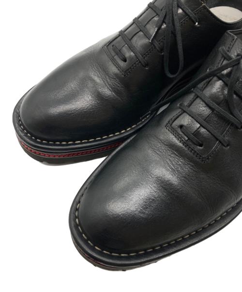 Maison Margiela（メゾンマルジェラ）Maison Margiela (メゾンマルジェラ) レザーシューズ ブラック サイズ:42の古着・服飾アイテム