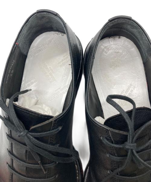Maison Margiela（メゾンマルジェラ）Maison Margiela (メゾンマルジェラ) レザーシューズ ブラック サイズ:42の古着・服飾アイテム
