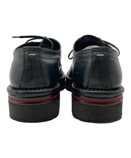 Maison Margiela（メゾンマルジェラ）Maison Margiela (メゾンマルジェラ) レザーシューズ ブラック サイズ:42の古着・服飾アイテム