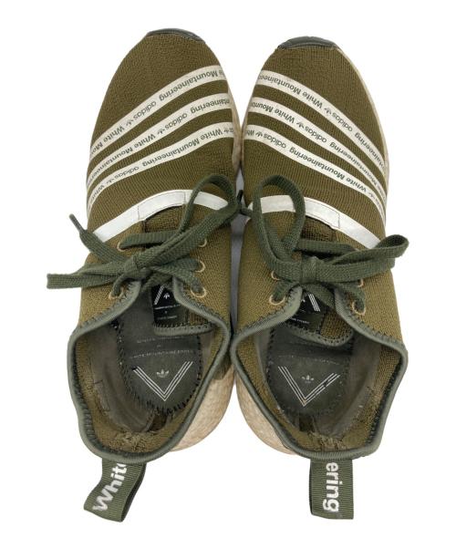 adidas（アディダス）adidas (アディダス) WHITE MOUNTAINEERING (ホワイトマウンテ二アニング) NMD R2 グリーン サイズ:26.5cmの古着・服飾アイテム