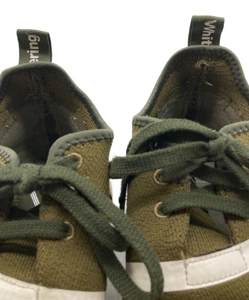 adidas（アディダス）adidas (アディダス) WHITE MOUNTAINEERING (ホワイトマウンテ二アニング) NMD R2 グリーン サイズ:26.5cmの古着・服飾アイテム