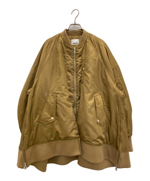 OMMO（オーエムエムオー）OMMO (オーエムエムオー) TENT LINE MA-1 ベージュ サイズ:FREEの古着・服飾アイテム