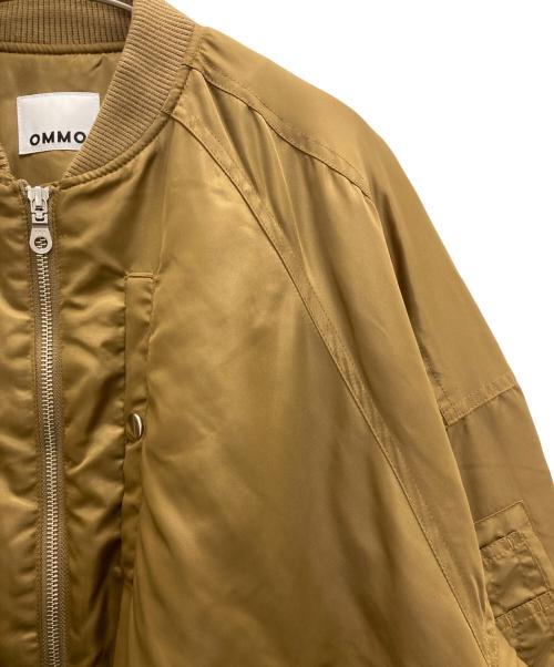 OMMO（オーエムエムオー）OMMO (オーエムエムオー) TENT LINE MA-1 ベージュ サイズ:FREEの古着・服飾アイテム