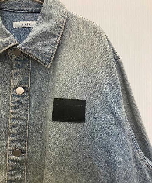 jieda（ジエダ）Jieda (ジエダ) DAMAGE OVER DENIM SHIRT ブルー サイズ:2の古着・服飾アイテム