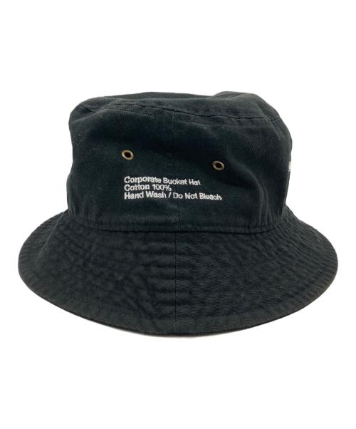 NEWHATTAN（ニューハッタン）NEWHATTAN (ニューハッタン) FreshService (フレッシュサービス) バケットハット ブラックの古着・服飾アイテム