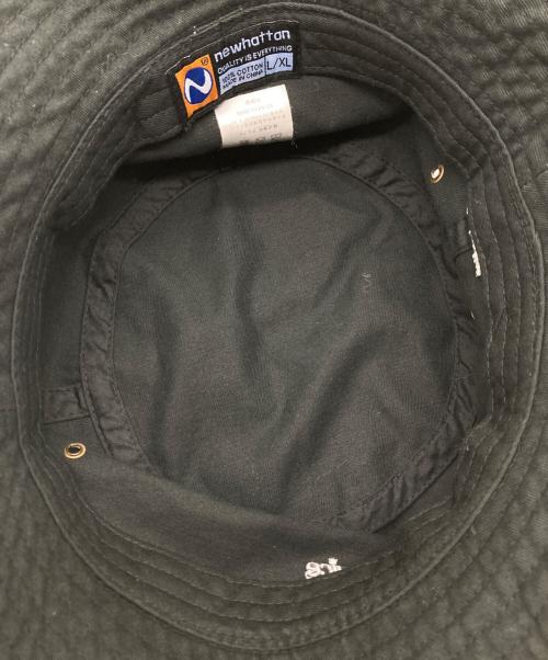 NEWHATTAN（ニューハッタン）NEWHATTAN (ニューハッタン) FreshService (フレッシュサービス) バケットハット ブラックの古着・服飾アイテム