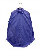 MAATEE&SONSマーティーアンドサンズ）の古着「REGULAR COLLAR ELIZABETH」｜パープル