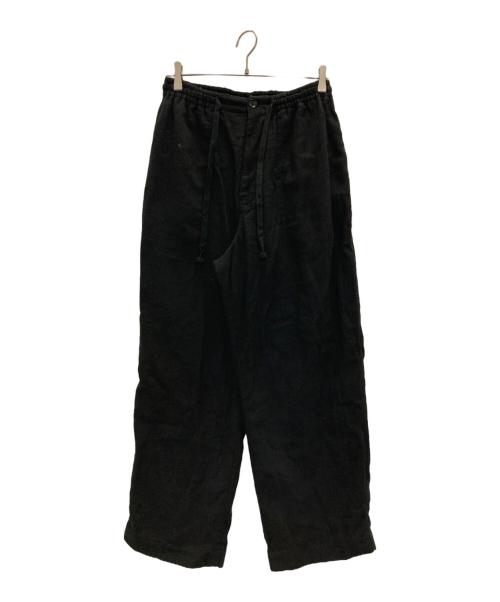 SOWBOW（ソウボウ）SOWBOW (ソウボウ) イージーパンツ ブラック サイズ:2の古着・服飾アイテム