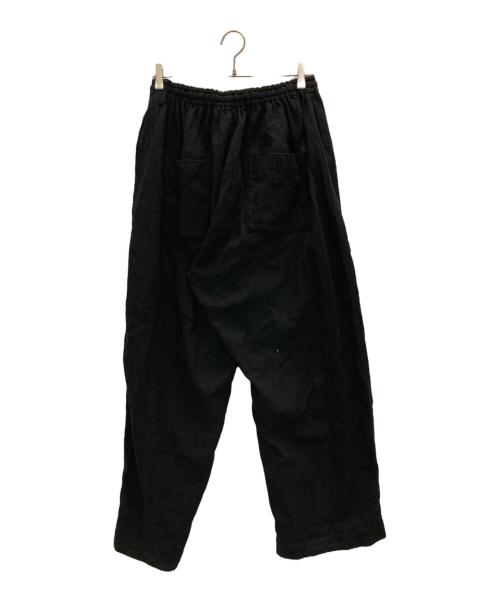 SOWBOW（ソウボウ）SOWBOW (ソウボウ) イージーパンツ ブラック サイズ:2の古着・服飾アイテム