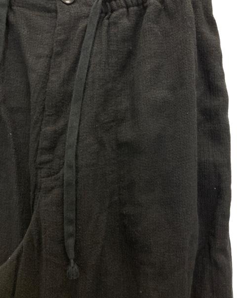 SOWBOW（ソウボウ）SOWBOW (ソウボウ) イージーパンツ ブラック サイズ:2の古着・服飾アイテム