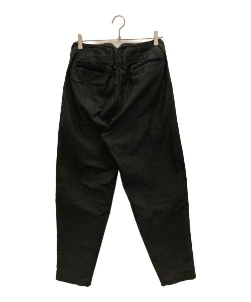 nicholas daley（ニコラス デイリー）NICHOLAS DALEY (ニコラス デイリー) TUCK TROUSERS ブラック サイズ:ｗ28の古着・服飾アイテム