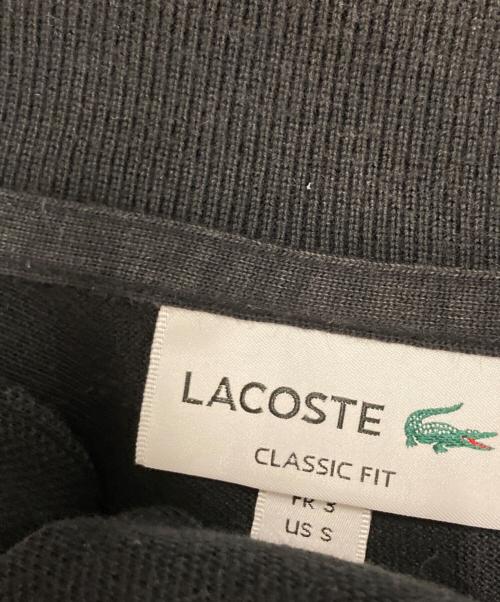 LACOSTE（ラコステ）LACOSTE (ラコステ) ポロシャツ ブラック サイズ:3の古着・服飾アイテム