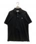 LACOSTE（ラコステ）の古着「ポロシャツ」｜ブラック