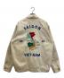 HOUSTON (ヒューストン) VIETNAM JACKET アイボリー サイズ:Ⅼ：10000円