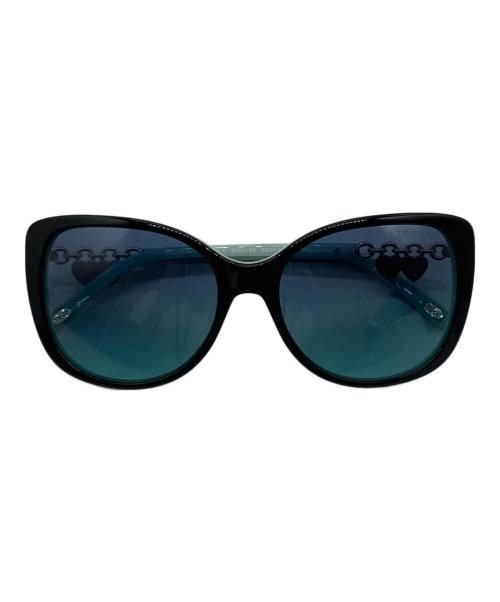 TIFFANY & Co.（ティファニー）Tiffany & Co. (ティファニー) スクエアサングラス ブルー サイズ:56□17 140の古着・服飾アイテム