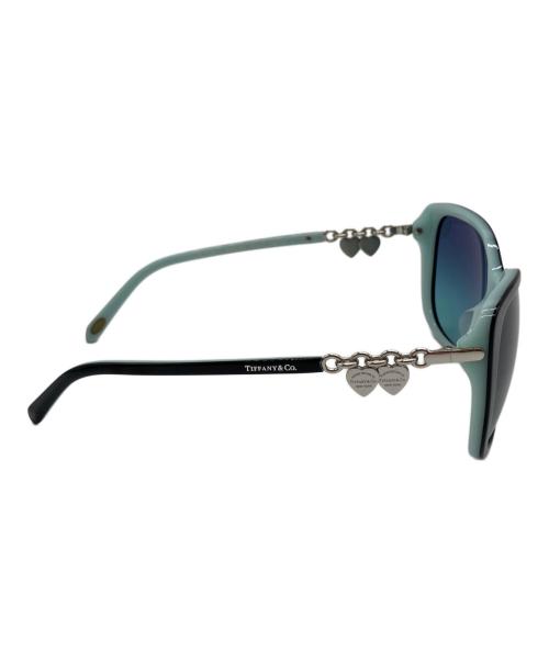 TIFFANY & Co.（ティファニー）Tiffany & Co. (ティファニー) スクエアサングラス ブルー サイズ:56□17 140の古着・服飾アイテム
