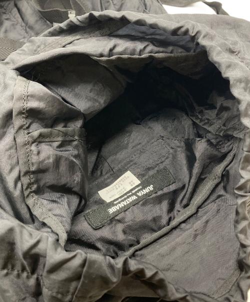 JUNYA WATANABE COMME des GARCONS（ジュンヤワタナベ コムデギャルソン）JUNYA WATANABE COMME des GARCONS ((ジュンヤワタナベ コムデギャルソン) 03SS パラシュートバックパック ブラックの古着・服飾アイテム