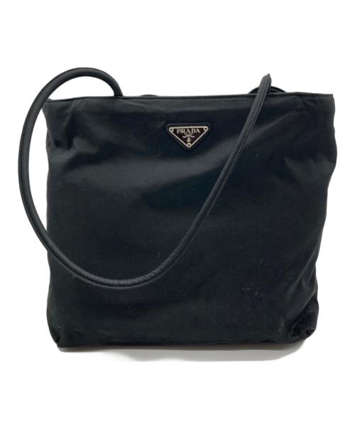 PRADA（プラダ）PRADA (プラダ) ナイロントートバッグ ブラックの古着・服飾アイテム