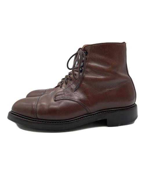 Crockett & Jones（クロケット＆ジョーンズ）Crockett & Jones (クロケット＆ジョーンズ) レースアップブーツ ブラウン サイズ:6 1/2の古着・服飾アイテム
