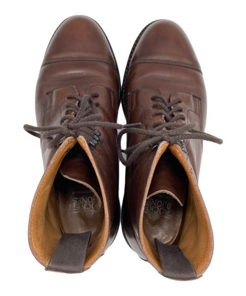 Crockett & Jones（クロケット＆ジョーンズ）Crockett & Jones (クロケット＆ジョーンズ) レースアップブーツ ブラウン サイズ:6 1/2の古着・服飾アイテム