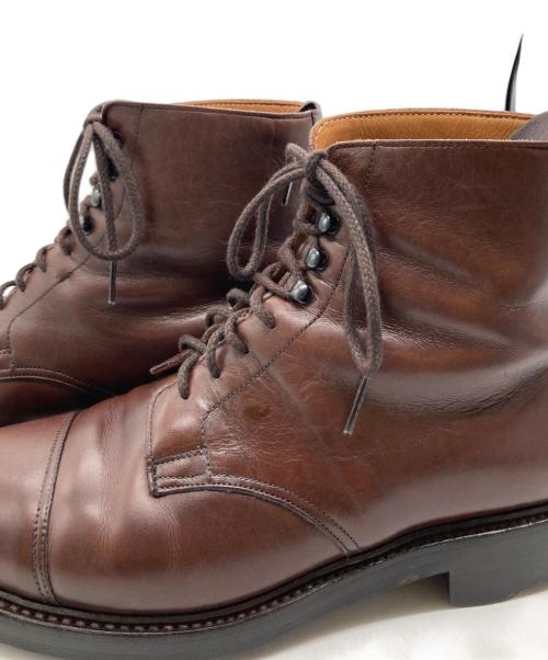 Crockett & Jones（クロケット＆ジョーンズ）Crockett & Jones (クロケット＆ジョーンズ) レースアップブーツ ブラウン サイズ:6 1/2の古着・服飾アイテム