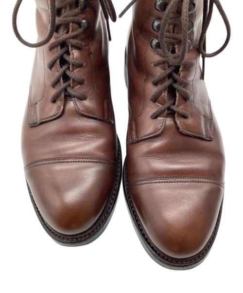 Crockett & Jones（クロケット＆ジョーンズ）Crockett & Jones (クロケット＆ジョーンズ) レースアップブーツ ブラウン サイズ:6 1/2の古着・服飾アイテム
