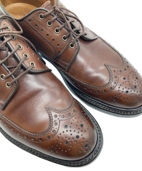 SHETLAND FOX（シェットランドフォックス）SHETLAND FOX (シェットランドフォックス) ブローグシューズ ブラウン サイズ:6 1/2の古着・服飾アイテム