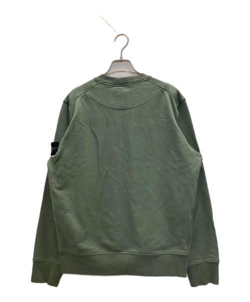STONE ISLAND（ストーンアイランド）STONE ISLAND (ストーンアイランド) SWEAT SHIRTS グリーン サイズ:Ⅿの古着・服飾アイテム