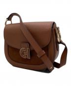 COLE HAANコールハーン）の古着「クラッシックミニサドルバッグ」｜ブラウン