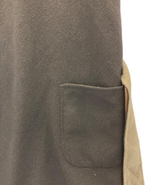 6(ROKU) BEAUTY&YOUTH（ロク ビューティーアンドユース）6(ROKU) BEAUTY&YOUTH (ロク ビューティーアンドユース) リバーベスト×ボレロコート ブラック サイズ:34の古着・服飾アイテム