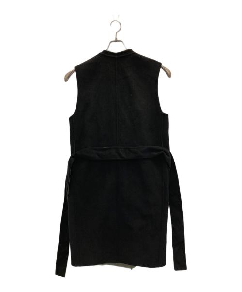 6(ROKU) BEAUTY&YOUTH（ロク ビューティーアンドユース）6(ROKU) BEAUTY&YOUTH (ロク ビューティーアンドユース) リバーベスト×ボレロコート ブラック サイズ:34の古着・服飾アイテム