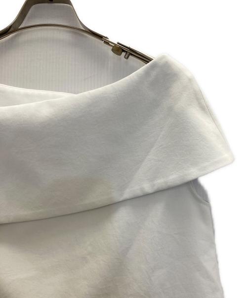 Noble（ノーブル）Noble (ノーブル) ケープブラウス ホワイト サイズ:SIZE　FREEの古着・服飾アイテム