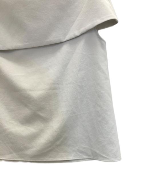 Noble（ノーブル）Noble (ノーブル) ケープブラウス ホワイト サイズ:SIZE　FREEの古着・服飾アイテム