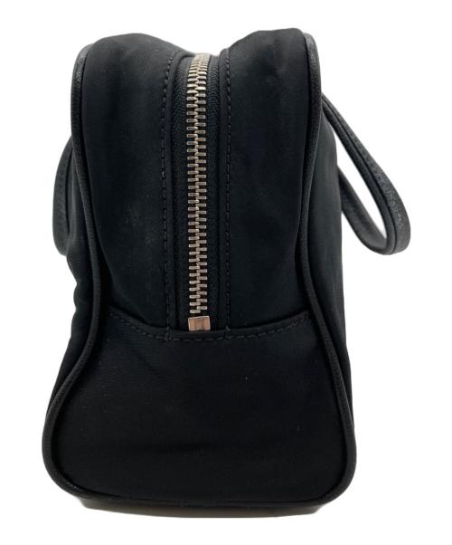 TOUT Y EST（トゥティエ）TOUT Y EST (トゥティエ) SAC LOQUET TOILE SMALL ブラックの古着・服飾アイテム