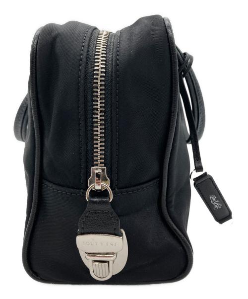 TOUT Y EST（トゥティエ）TOUT Y EST (トゥティエ) SAC LOQUET TOILE SMALL ブラックの古着・服飾アイテム