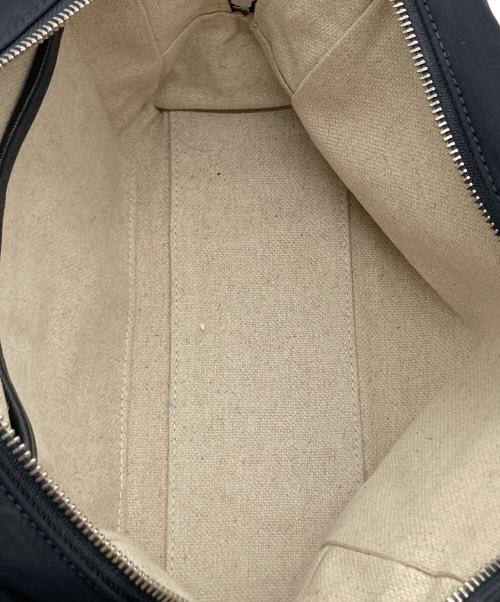 TOUT Y EST（トゥティエ）TOUT Y EST (トゥティエ) SAC LOQUET TOILE SMALL ブラックの古着・服飾アイテム