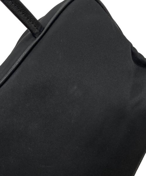 TOUT Y EST（トゥティエ）TOUT Y EST (トゥティエ) SAC LOQUET TOILE SMALL ブラックの古着・服飾アイテム