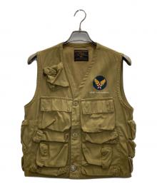 ALPHA（アルファ）の古着「C-1ミリタリーベスト」｜オリーブ