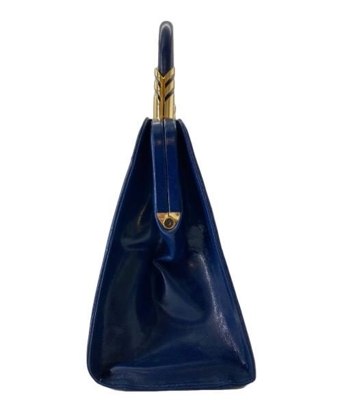 VALENTINO GARAVANI（ヴァレンティノ・ガラヴァーニ）VALENTINO GARAVANI (ヴァレンティノ・ガラヴァーニ) ハンドバッグ ブルーの古着・服飾アイテム
