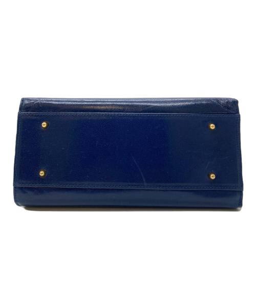 VALENTINO GARAVANI（ヴァレンティノ・ガラヴァーニ）VALENTINO GARAVANI (ヴァレンティノ・ガラヴァーニ) ハンドバッグ ブルーの古着・服飾アイテム