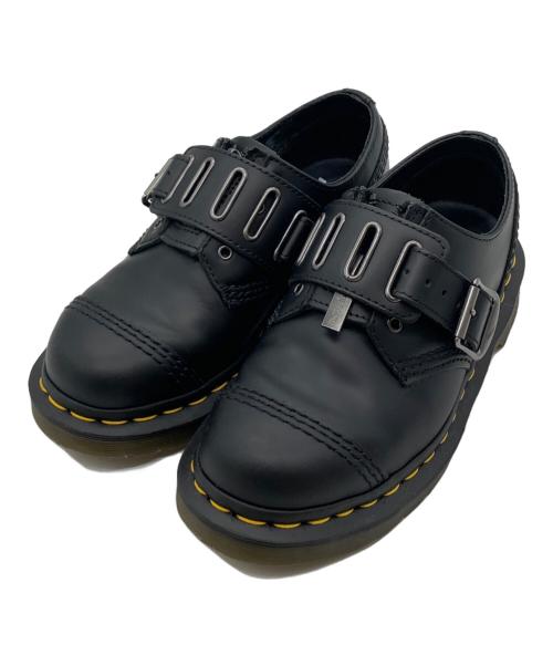 Dr.Martens（ドクターマーチン）Dr.Martens (ドクターマーチン) 4ホールベルトシューズ ブラック サイズ:UK 3の古着・服飾アイテム