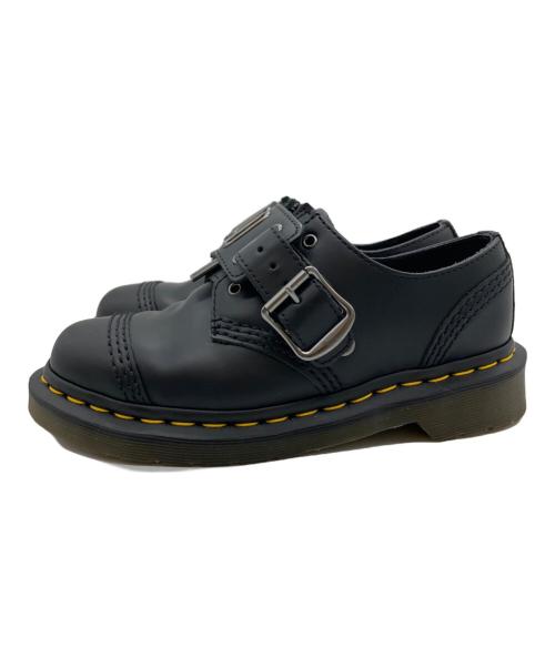Dr.Martens（ドクターマーチン）Dr.Martens (ドクターマーチン) 4ホールベルトシューズ ブラック サイズ:UK 3の古着・服飾アイテム