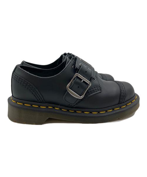 Dr.Martens（ドクターマーチン）Dr.Martens (ドクターマーチン) 4ホールベルトシューズ ブラック サイズ:UK 3の古着・服飾アイテム