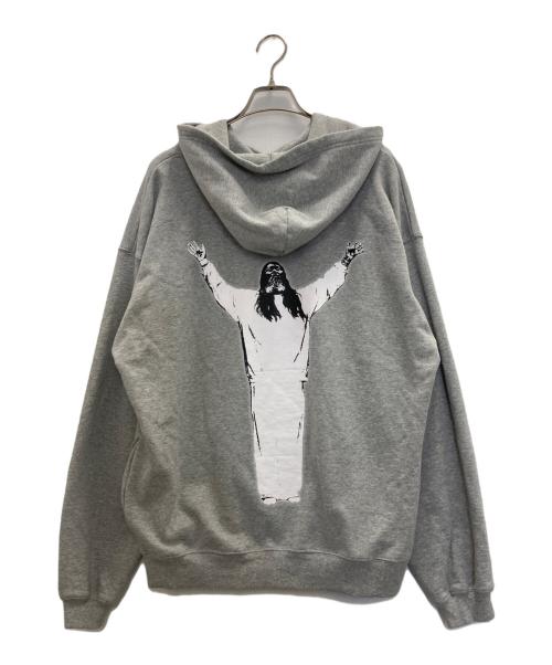 NISHIMOTO IS THE MOUTH（ニシモトイズザマウス）NISHIMOTO IS THE MOUTH (ニシモトイズザマウス) SWEAT HOODIE グレー サイズ:Ⅿの古着・服飾アイテム