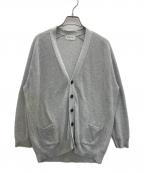 BETOUPEベトゥープ）の古着「Vネックカーディガン」｜グレー