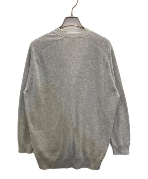 BETOUPE（ベトゥープ）BETOUPE (ベトゥープ) Vネックカーディガン グレー サイズ:SIZE　FREEの古着・服飾アイテム