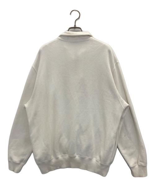 POLO SPORT（ポロスポーツ）POLO SPORT (ポロスポーツ) ”POLO”PRINT H/Z SWEAT ホワイト サイズ:Mの古着・服飾アイテム