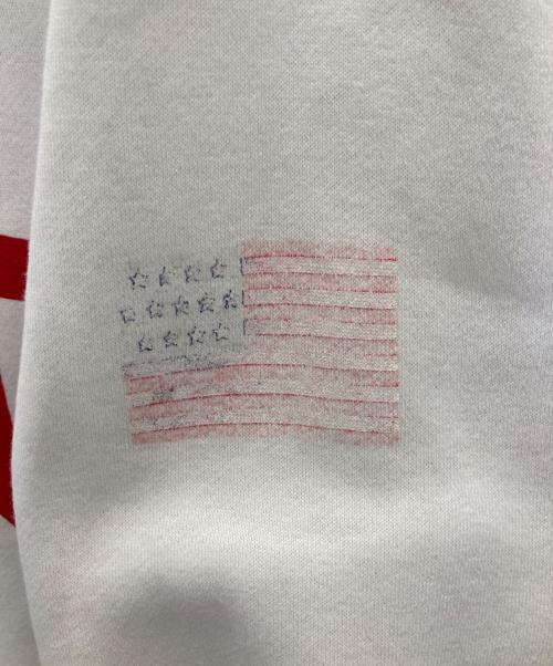 POLO SPORT（ポロスポーツ）POLO SPORT (ポロスポーツ) ”POLO”PRINT H/Z SWEAT ホワイト サイズ:Mの古着・服飾アイテム